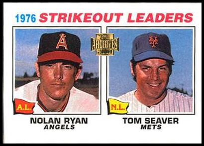 435 Strikeout Leaders (Nolan Ryan Tom Seaver) 77